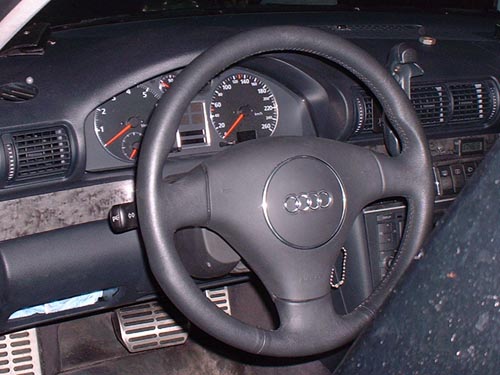 Lenkrad für Audi A4 B5 Lederlenkrad Leder Tuning 20-505